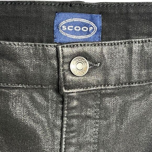 Scoop Pants Black NEW‎ High Rise Flare Leg Opening Women Size 16 - Picture 2 of 16